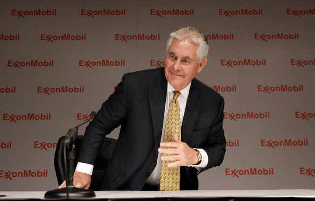 Ông Rex Tillerson, chủ tịch kiêm giám đốc điều hành tập đoàn dầu khí ExxonMobil. (Ảnh: Getty)