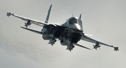 Máy bay Su-34 với các vũ khí hiện đại như tên lửa Kh-31, Kh-59. Ảnh: Sputnik