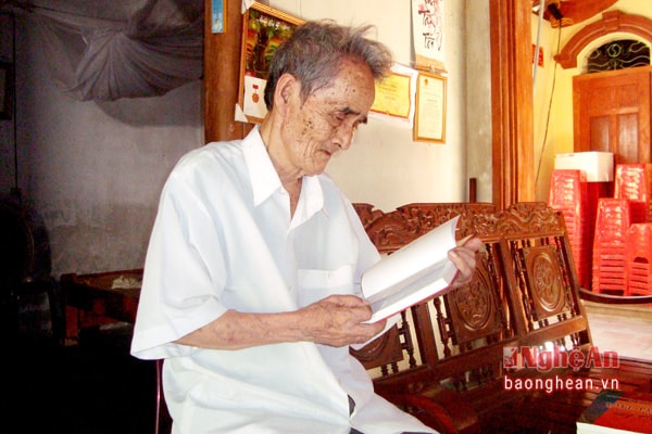 Nghệ nhân Nguyễn Trọng Đổng