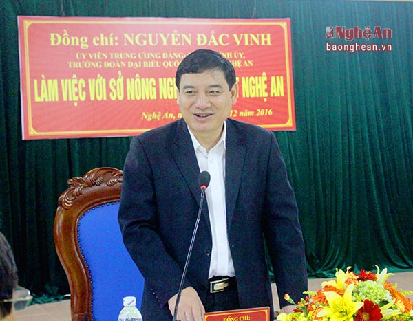 Đồng chí Nguyễn Đắc Vinh 