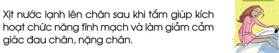 10 lời khuyên dành cho người bị suy tĩnh mạch - ảnh 3