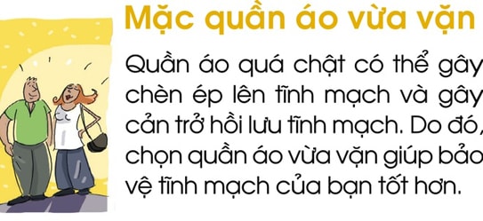 10 lời khuyên dành cho người bị suy tĩnh mạch - ảnh 2