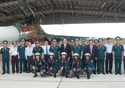 Tiêm kích Su-27 sau nâng cấp.