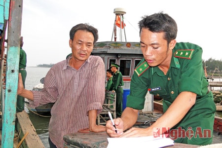 Lập biên bản vi phạm đối với chủ phương tiện