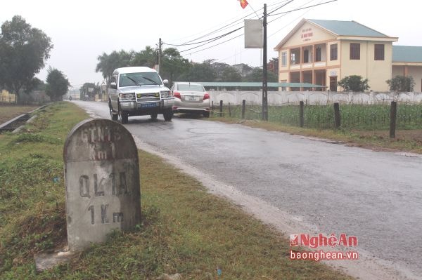 Khu vực trung tâm xã Nghi Trung chỉ cách QL1A 1km