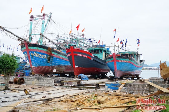 Sửa chữa các loại tàu thuyền - Tại Quỳnh Phương