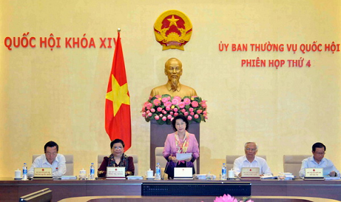 Hình ảnh phiên họp thứ 4 vừa qua.