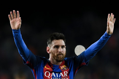 Messi đang có phong độ rất ấn tượng. Ảnh: AFP