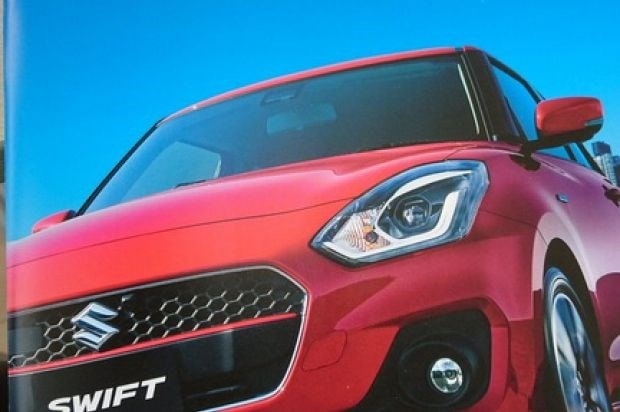  Suzuki Swift thế hệ mới lộ thiết kế trần trụi.