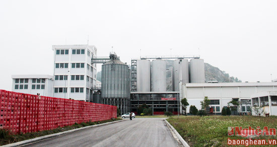 Nhà máy bia Sài Gòn - Sông Lam tại Hưng Nguyên