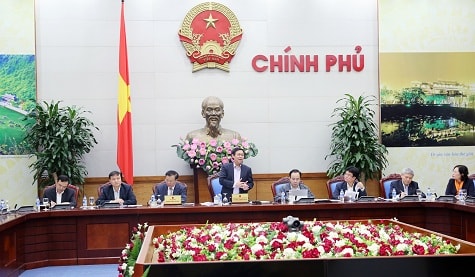 Phó Thủ tướng Chính phủ Vương Đình Huệ, Trưởng Ban chỉ đạo điều hành giá chủ trì cuộc họp của Ban Chỉ đạo.