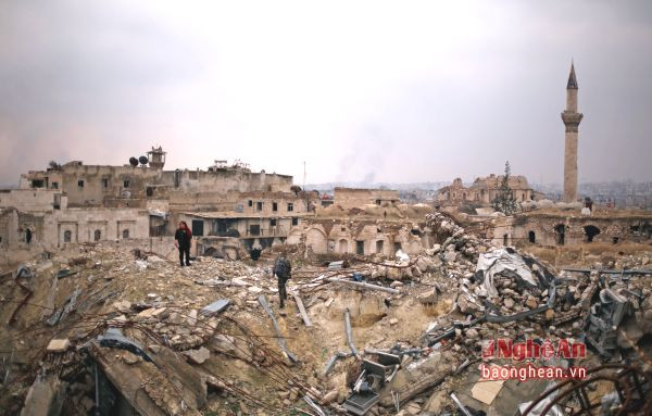 Aleppo – chiến trường quan trọng quyết định cục diện Syria. Ảnh: Reuters