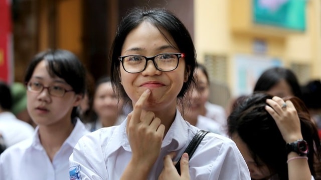 Thí sinh tham dự kỳ thi THPT quốc gia 2016. Ảnh: Lê Anh Dũng.