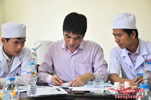 Kiểm tra đánh giá chất lượng Bệnh viện năm 2016.