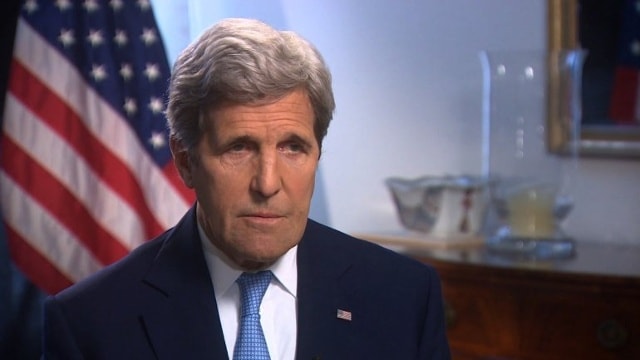 Ngoại trưởng Mỹ John Kerry lo ngại giải pháp hai nhà nước đang ở trong tình thế khó khăn do căng thẳng giữa Israel và Palestine và đặc biệt căng thẳng giữa hai đồng minh Mỹ-Israel. Ảnh: Reuters.