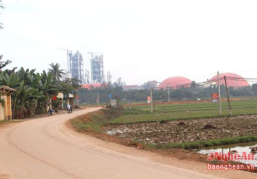  Nhà máy Xi măng Sông Lam - điểm nhấn công nghiệp ở xã Bài Sơn (Đô Lương).