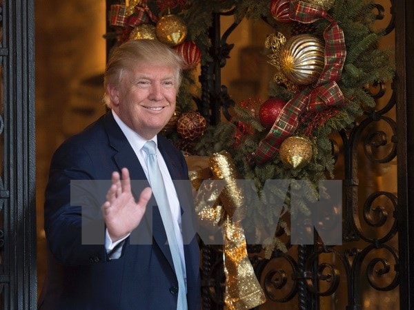 Tổng thống đắc cử Mỹ Donald Trump tại Palm Beach, bang Florida. (Nguồn: AFP/TTXVN)