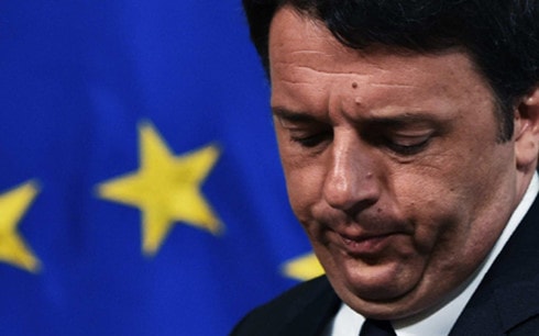 Thủ tướng Matteo Renzi đã từ chức sau khi cuộc trưng cầu ý dân ở Italy thất bại. (Ảnh: AFP)