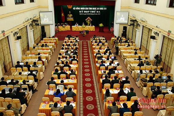Kỳ họp thứ 3, HĐND tỉnh khóa XVII.