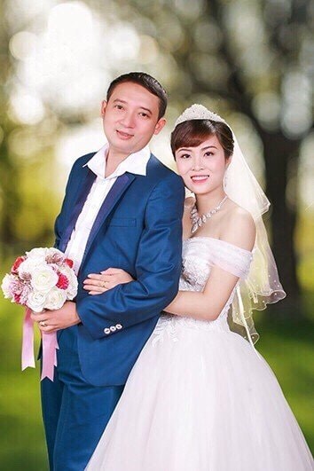 Ảnh cưới diiễn viên hài Chiến Thắng  