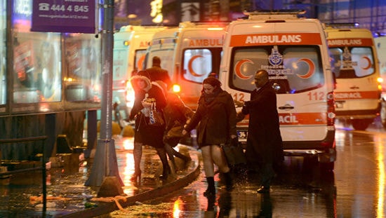 Vụ xả súng vào thường dân vô tội diễn ra ngay trong đêm giao thừa tại Istanbul (ảnh: Reuters)