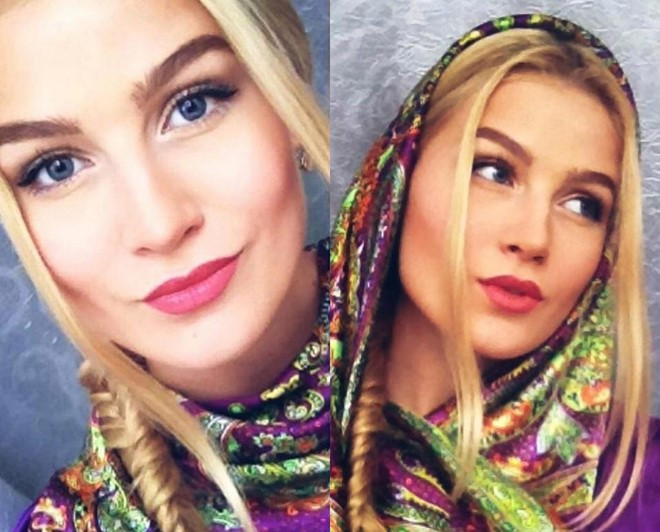 Alina Chunikhina (19 tuổi, người Nga) là gương mặt tạo được nhiều sự chú ý tại cuộc thi Messenger of Beauty 2016.