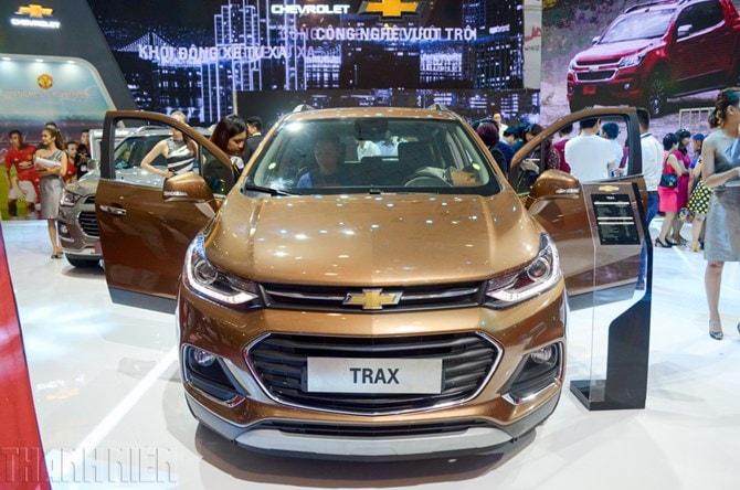 Chevrolet Trax sẽ phân phối tại Việt Nam theo dạng xe nhập khẩu nguyên chiếc từ Hàn Quốc