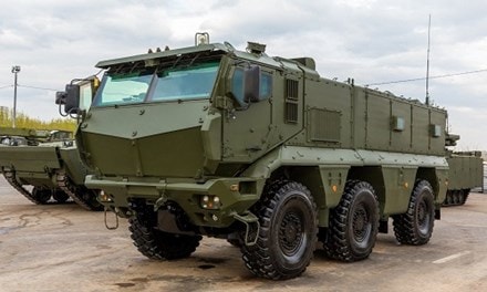 Xe thiết giáp Typhoon-K 63968 của Nga. Ảnh: Defense-blog