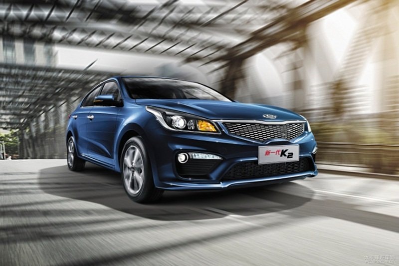 Kia K2 2017 chỉ được phân phối độc quyền tại Trung Quốc