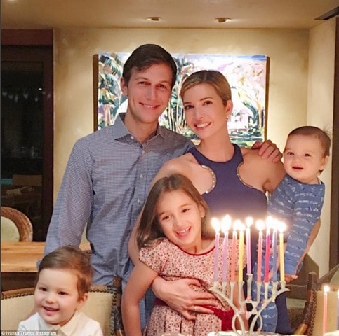 Gia đình hạnh phúc của Ivanka.