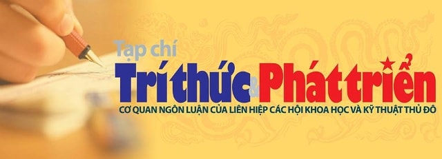 Hình ảnh tiêu đề của Tạp chí Tri thức và Phát triển.