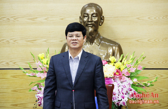 Đồng chí Lê Xuân Đại kết luận hội nghị.
