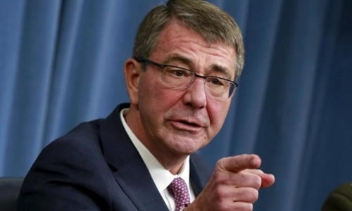 Bộ trưởng Quốc phòng Mỹ Ashton Carter. Ảnh: Reuters.