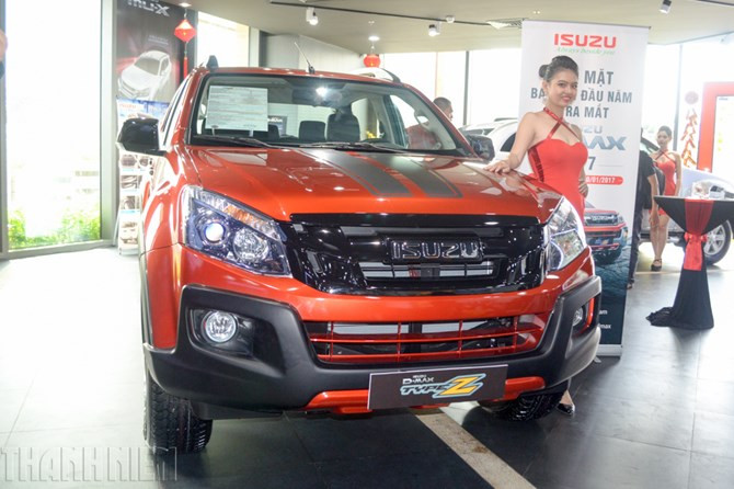 So với các phiên bản cũ, D-max Type Z 2017 sở hữu nét cá tính, hiện đại hơn