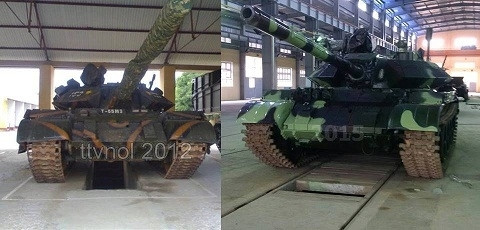 Chương trình hiện đại hóa xe tăng T-54/55 của Việt Nam được Israel hỗ trợ, do vậy, không có gì quá ngạc nhiên khi xuất hiện cối 60mm trên nóc xe. Cối 60 mm đang được triển khai trên các xe tăng chiến đấu chủ lực Mekava và Magach của Israel. Loại cối này cũng do Việt Nam tự trang bị. Với sự hỗ trợ của cối 60 mm, xe tăng có thể tấn công hiệu quả hơn đối với bộ binh ẩn nấp trong công sự, hầm hào, hay cả các tòa nhà cao tầng.