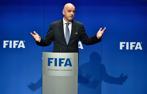 Ông Infantino phủ nhận việc tăng số đội dự World Cup vì lý do tài chính. Ảnh: AFP