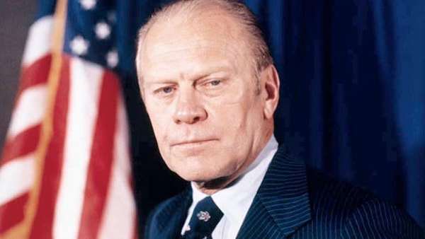 Gerald Rudolph Ford, Jr. là Tổng thống thứ 38 của Hoa Kỳ và là Phó tổng thống thứ 40.