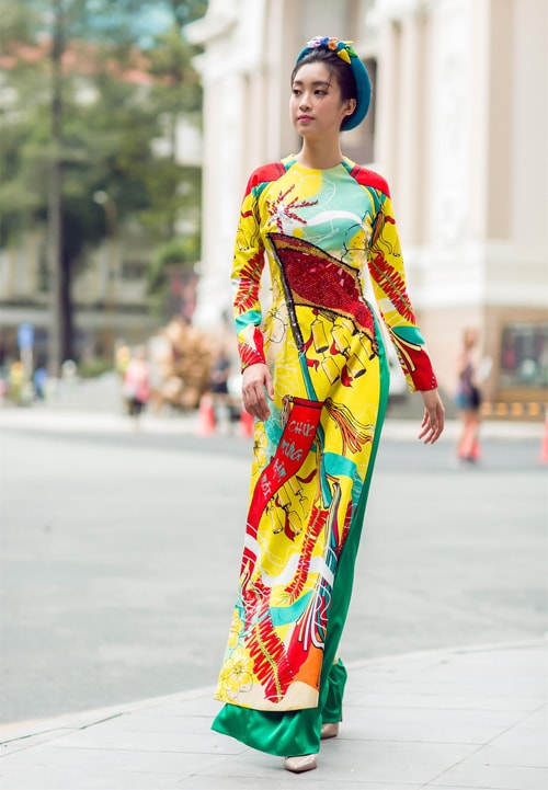 do-my-linh-thanh-tu-theo-trao-luu-mac-ao-dai-ngay-tet