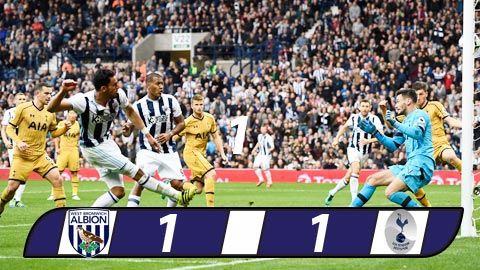 West Brom luôn là kẻ ngáng đường khó chịu của Totenham…