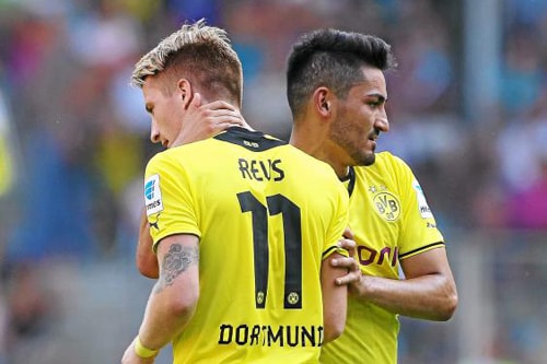 Bộ đôi Reus – Gundogan liên tục chấn thương góp phần khiến Dortmund chỉ cán đích ở vị trí thứ 7 Bundesliga 2014 – 2015.  Ảnh: Internet. 