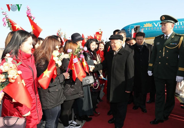 Chuyến thăm chính thức nước CHND Trung Hoa của Tổng Bí thư Nguyễn Phú Trọng diễn ra trong 4 ngày