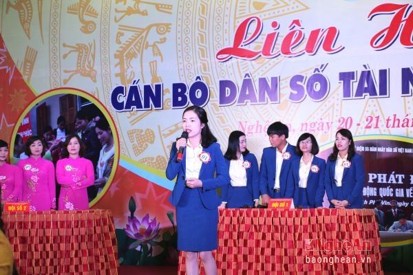 Cuộc thi cán bộ dân số tài năng năm 2016.