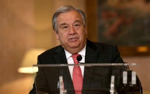 Tân Tổng Thư ký Liên Hợp Quốc Antonio Guterres. Ảnh: Reuters