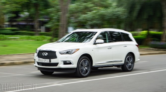 QX60 - mẫu xe crossover bán chạy nhất của Infiniti tại thị trường Việt Nam