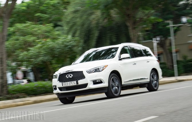 Infiniti QX60 2016 cho khả năng vận hành tốt nhưng không nổi bật