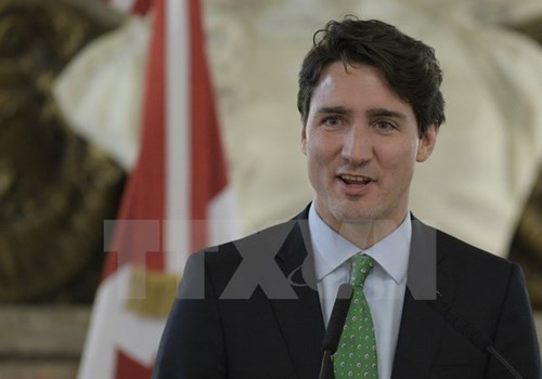 Thủ tướng Canada Justin Trudeau.  