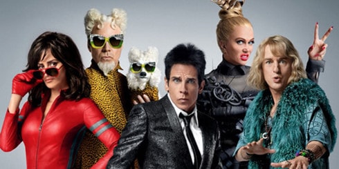 Zoolander 2 cùng ê-kíp làm phim hứng trọn 9 đề cử tại Mâm xôi vàng Ảnh: Chụp màn hình Screen Rant