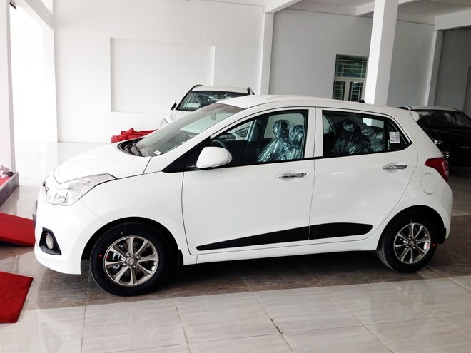 Hyundai Grand i10 là mẫu xe lớn nhất trong phân khúc. Ảnh: Hyundai.  