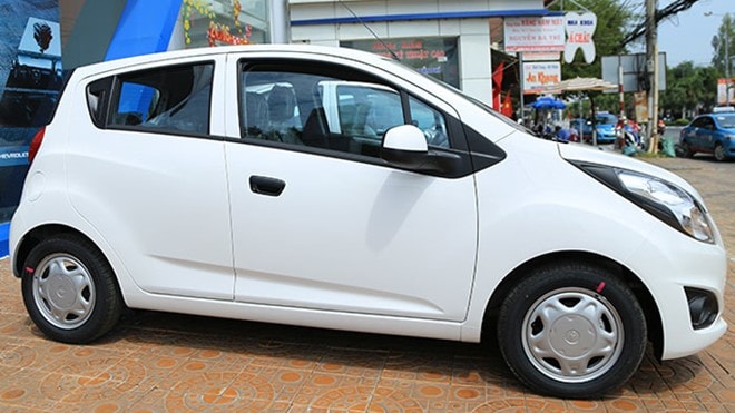 Kiểu dáng không đẹp là nhược điểm của Spark so với các đối thủ. Ảnh: Chevrolet Cần Thơ 