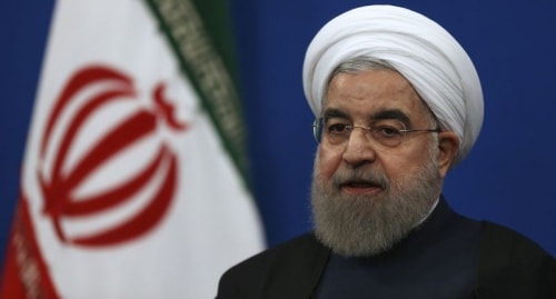 Tổng thống Iran Hassan Rouhani. Ảnh: AP